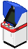 Arcade cab NeoGeo MVS pixel art